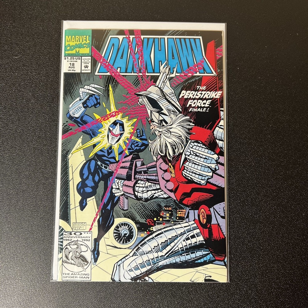 Marvel‎ Comics Darkhawk #18  August 1992